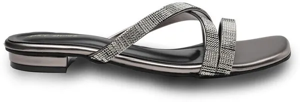 Grey_Solid_Resin_Flip_Flops_For_Women
