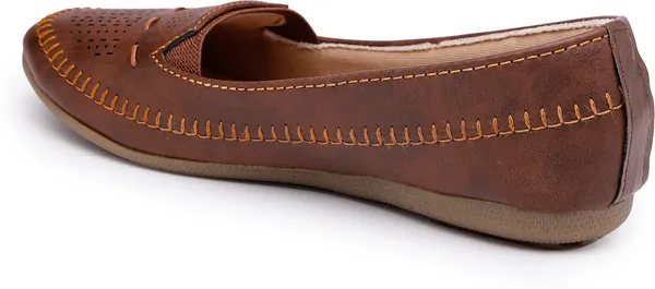 Brown_Solid_Flat_Resin_Casual_Bellies_For_Women