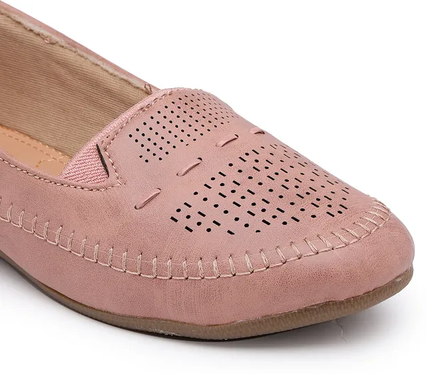 Camel_Solid_Flat_Resin_Casual_Bellies_For_Women