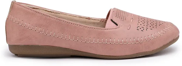 Camel_Solid_Flat_Resin_Casual_Bellies_For_Women