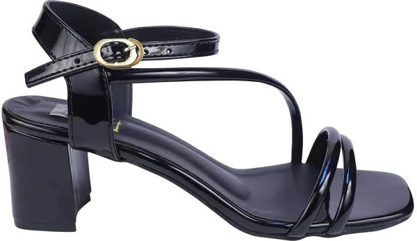 Black_Solid_Slip-On_Synthetic_Heels_For_Women