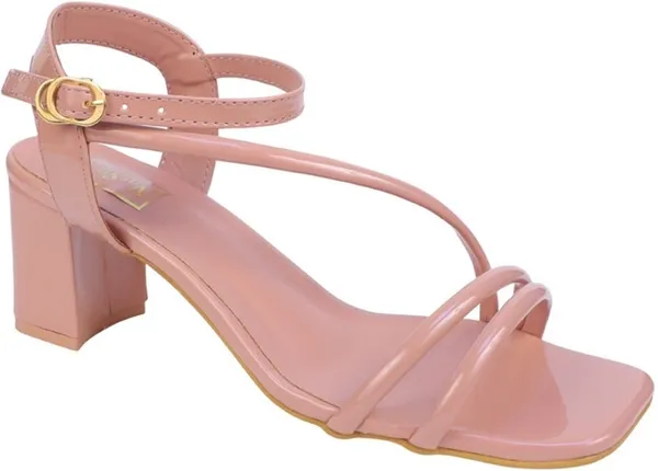 Pink_Solid_Slip-On_Synthetic_Heels_For_Women