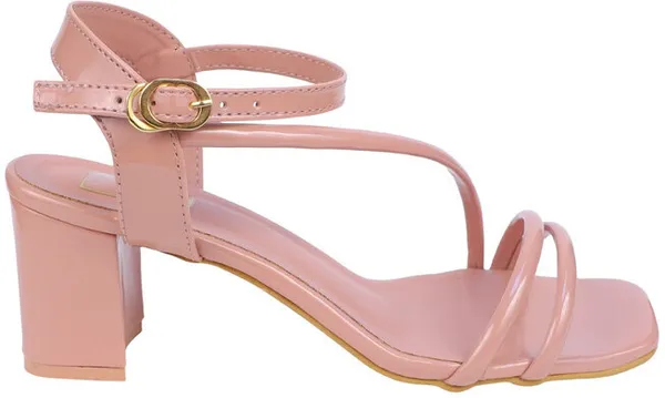 Pink_Solid_Slip-On_Synthetic_Heels_For_Women
