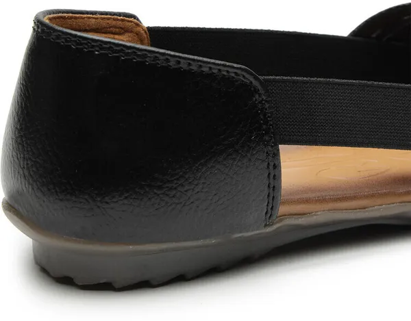 Black_Solid_Round_Toe_Synthetic_Leather_Casual_Bellies_For_Women