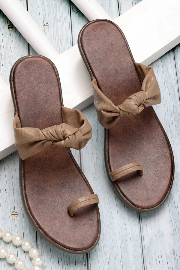 Brown_Artificial_Leather_Wedges_For_Women