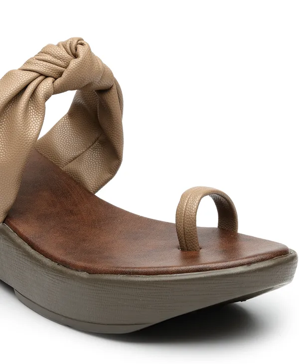 Brown_Artificial_Leather_Wedges_For_Women