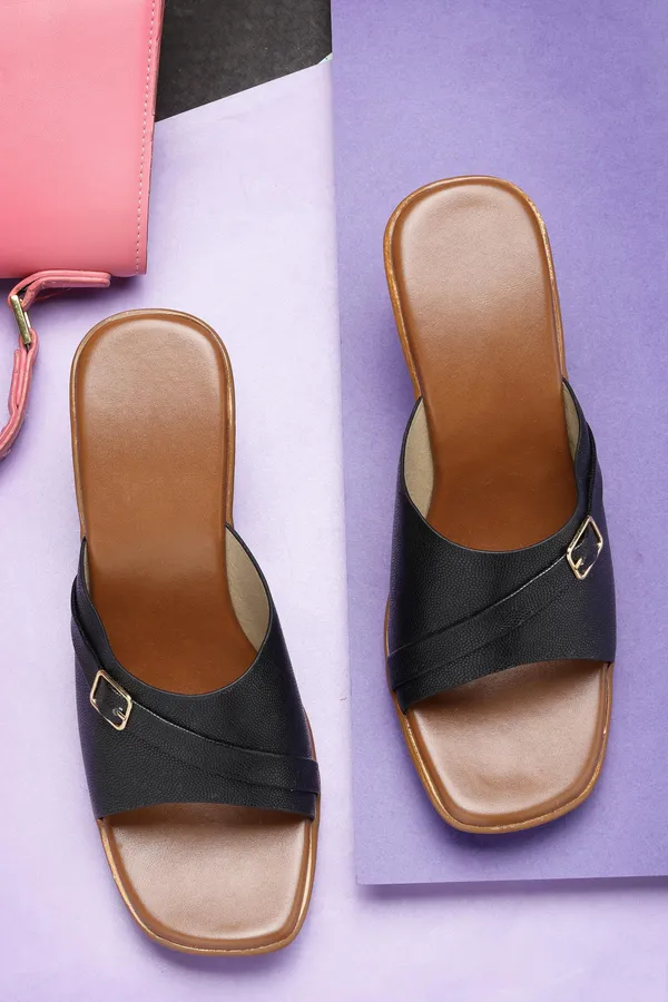 Black_Solid_Slip-On_Artificial_Leather_Casual_Wedges_For_Women