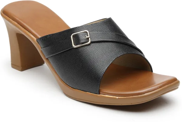 Black_Solid_Slip-On_Artificial_Leather_Casual_Wedges_For_Women