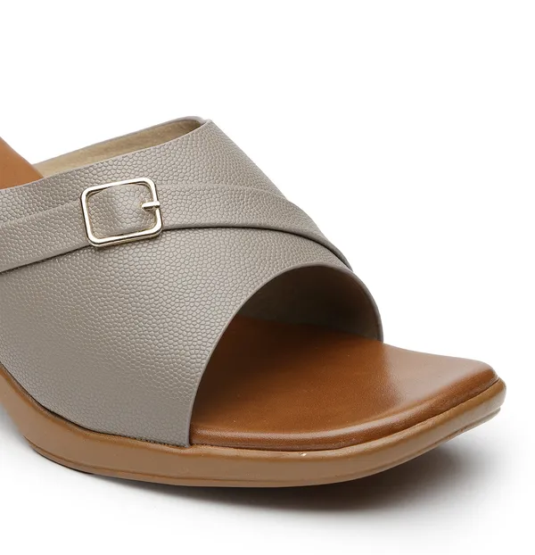 Grey_Solid_Slip-On_Artificial_Leather_Heels_For_Women