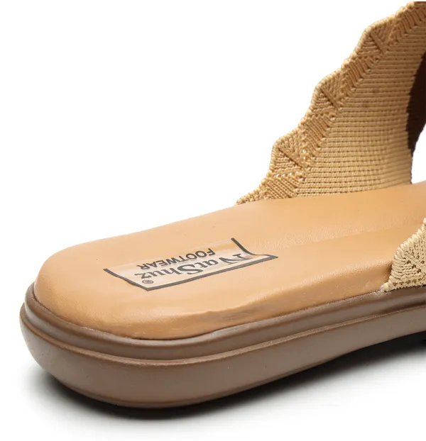 Brown_Solid_Slip-On_Mesh_Flats_For_Women