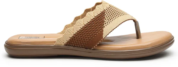 Brown_Solid_Slip-On_Mesh_Flats_For_Women