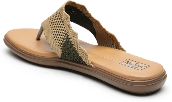 Olive_Solid_Slip-On_Mesh_Flats_For_Women