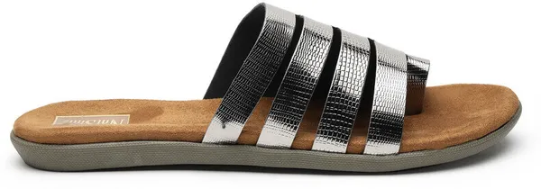 Silver_Solid_Thermoplastic_Rubber_Slippers_For_Women