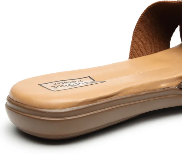 Brown_Solid_Slip-On_Mesh_Casual_Wedges_For_Women