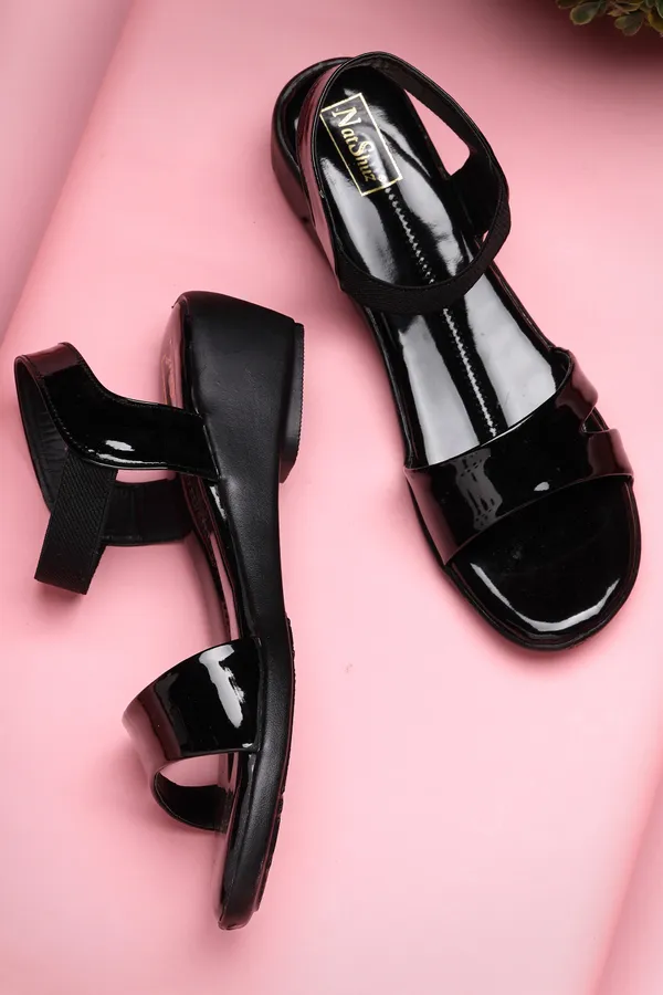 Black_Solid_Slip-On_Synthetic_Casual_Wedges_For_Women