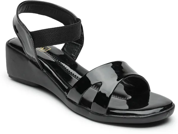 Black_Solid_Slip-On_Synthetic_Casual_Wedges_For_Women