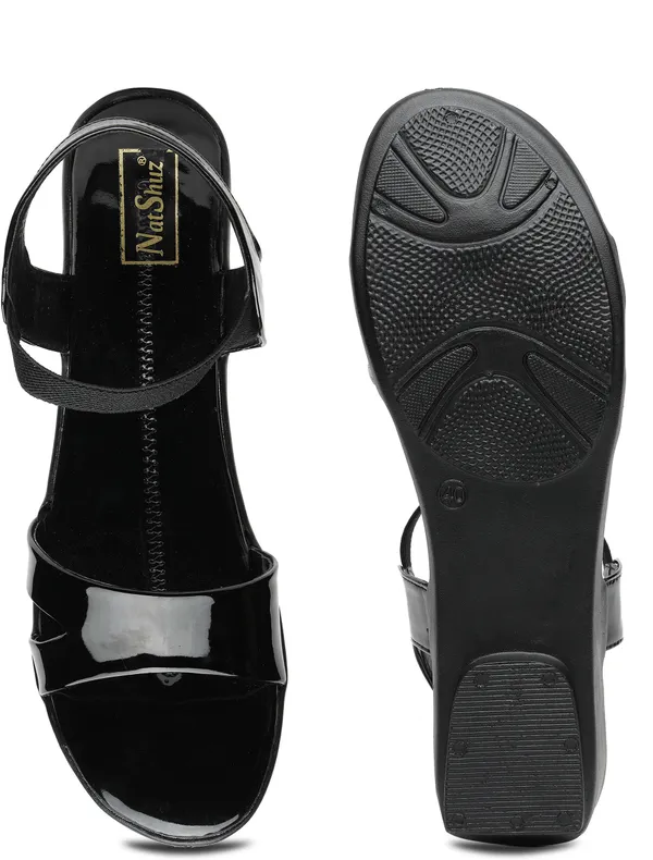 Black_Solid_Slip-On_Synthetic_Casual_Wedges_For_Women