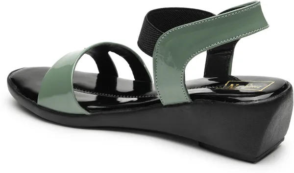 Olive_Solid_Slip-On_Synthetic_Casual_Wedges_For_Women