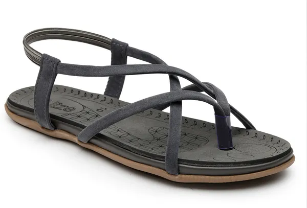 Grey_Solid_Slip-On_Artificial_Leather_Flats_For_Women