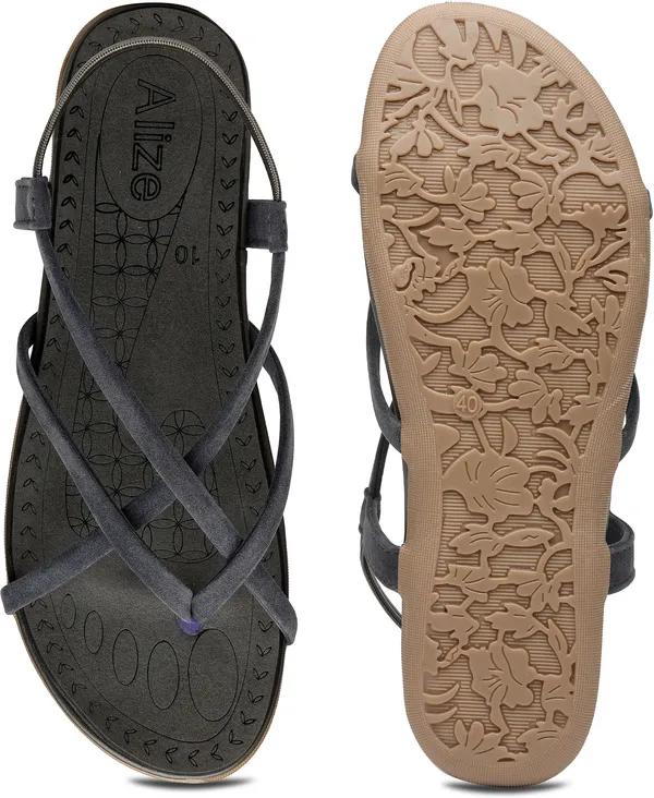 Grey_Solid_Slip-On_Artificial_Leather_Flats_For_Women