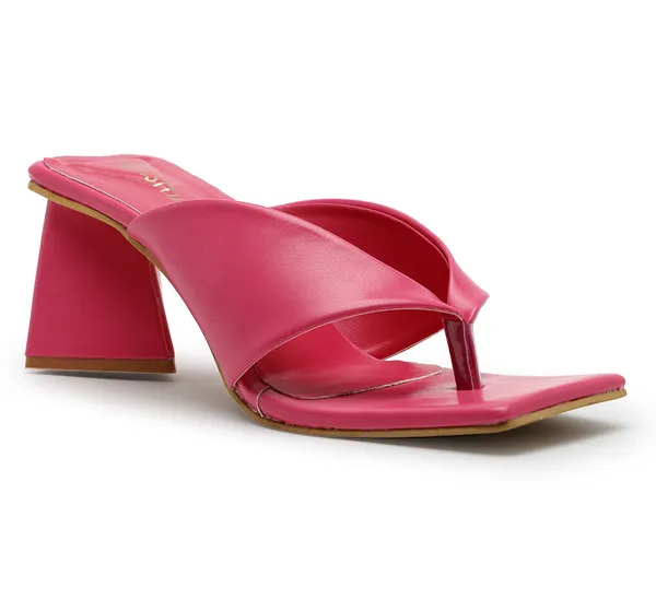 Pink_Solid_Slip-On_Artificial_Leather_Heels_For_Women