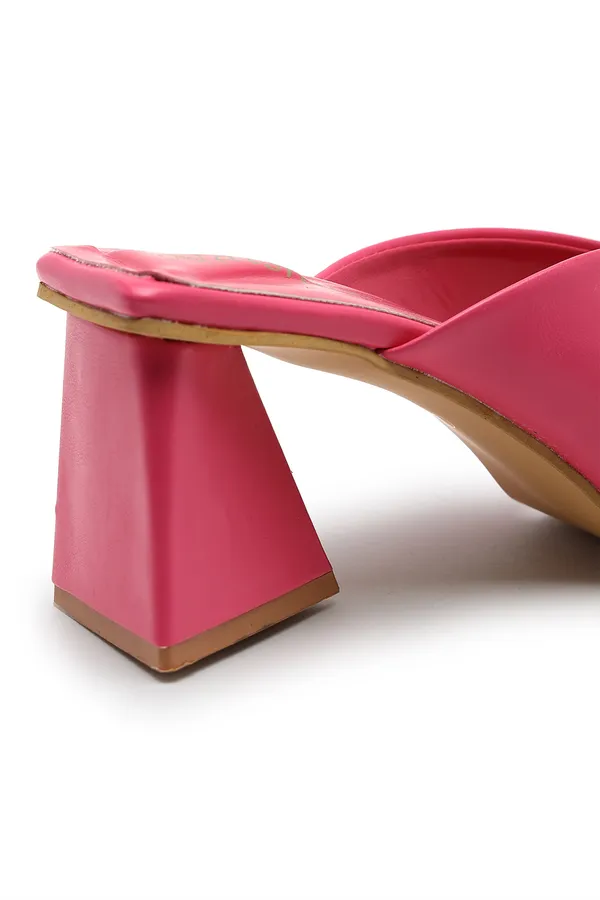 Pink_Solid_Slip-On_Artificial_Leather_Heels_For_Women