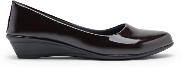 Brown_Women_Solid_Round_Toe_Patent_Leather_Formal_Bellies
