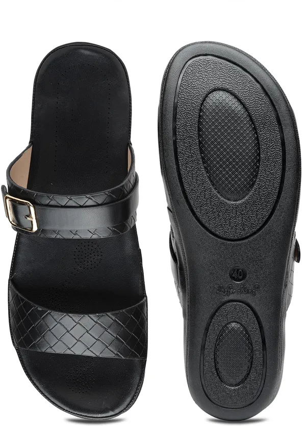 Black_Solid_Slip-On_Artificial_Leather_Casual_For_Men