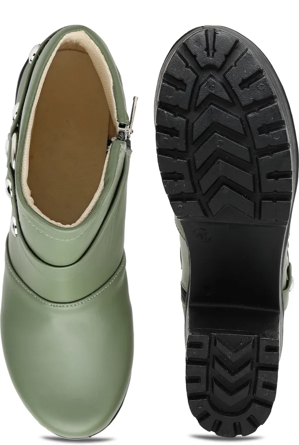 Olive_Solid_Round_Synthetic_Casual_Boots_For_Women