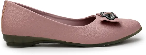 Pink_Solid_Pointed_Synthetic_Leather_Casual_Bellies_For_Women