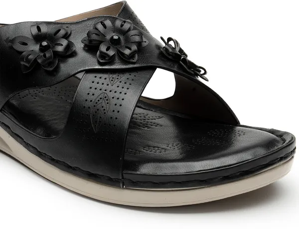 Black_Solid_Slip-On_Artificial_Leather_Casual_Wedges_For_Women