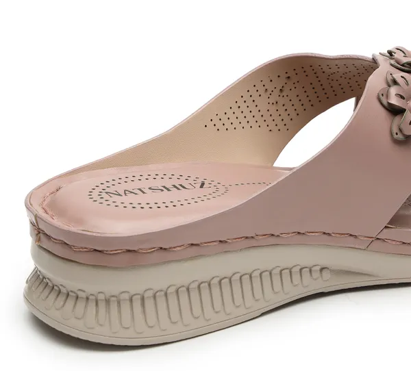 Pink_Solid_Slip-On_Artificial_Leather_Casual_Wedges_For_Women