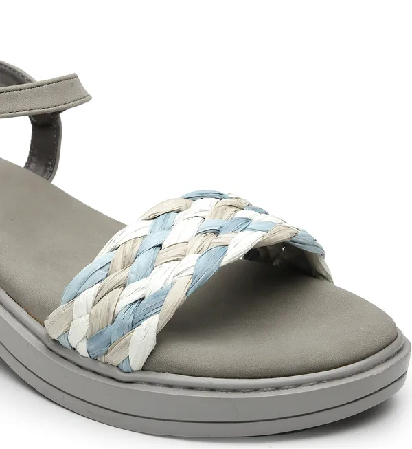 Grey_Solid_Slip-On_Artificial_Leather_Wedges_For_Women