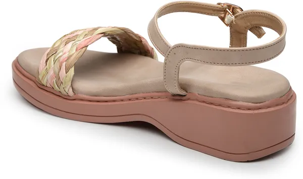 Pink_Solid_Slip-On_Artificial_Leather_Wedges_For_Women