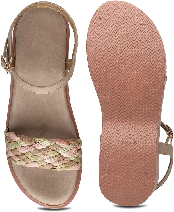 Pink_Solid_Slip-On_Artificial_Leather_Wedges_For_Women