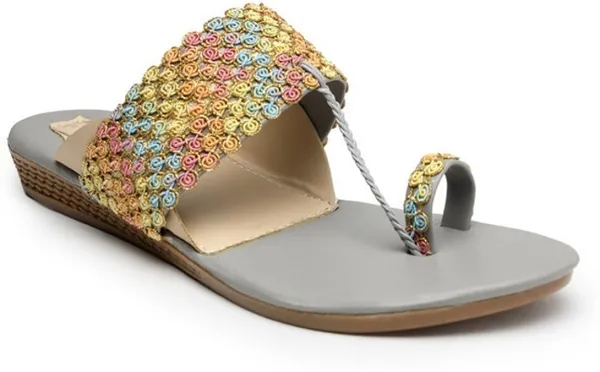 Grey_Women_Solid_Slip-On_Synthetic_Flats