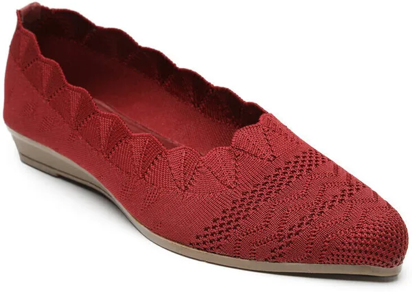 Maroon_Women_Solid_Pointed_Toe_Mesh_Casual_Bellies