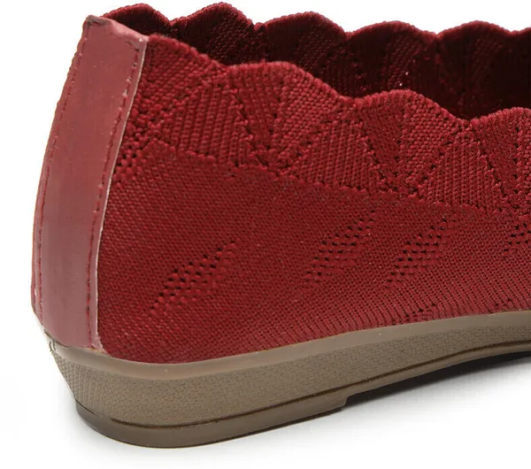 Maroon_Women_Solid_Pointed_Toe_Mesh_Casual_Bellies