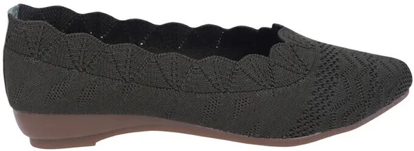 Olive_Solid_Pointed_Toe_Mesh_Casual_Bellies_For_Women