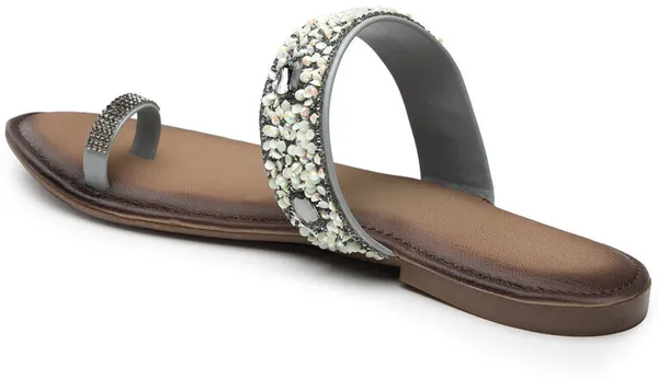 Grey_Solid_Slip-On_Artificial_Leather_Flats_For_Women