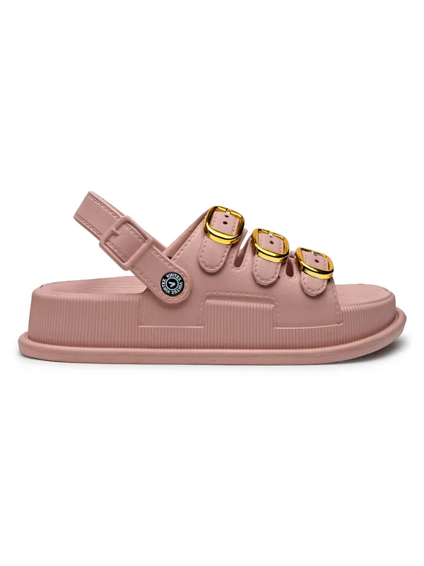 NATSHUZ_Triple_Buckle_Sandals_–_White_&_Gold