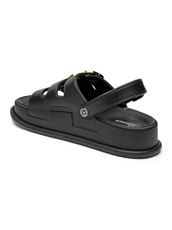 NATSHUZ_Triple_Buckle_Sandals_–_White_&_Gold