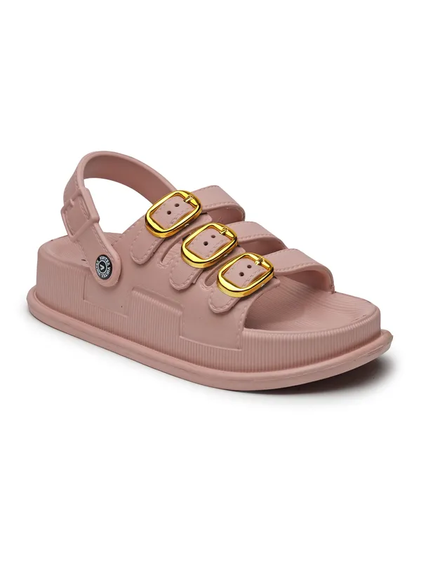 NATSHUZ_Triple_Buckle_Sandals_–_White_&_Gold