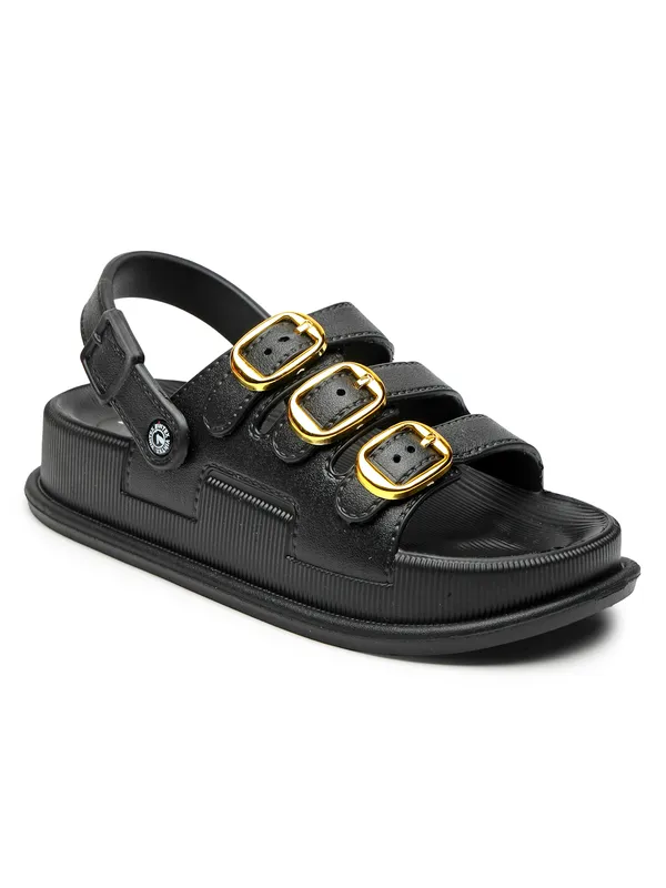 NATSHUZ_Triple_Buckle_Sandals_–_White_&_Gold