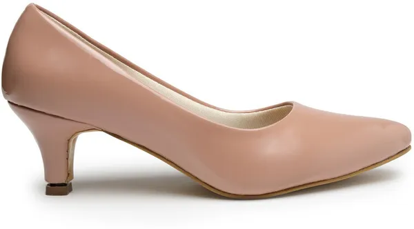 Pink_Bellies_for_Women_|_Round_Toe_Solid_Synthetic_Casual_Bellies