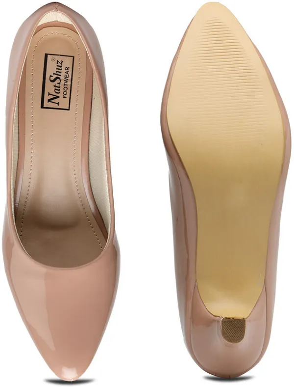 Pink_Bellies_for_Women_|_Round_Toe_Solid_Synthetic_Casual_Bellies