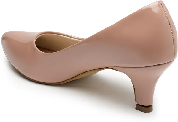 Pink_Bellies_for_Women_|_Round_Toe_Solid_Synthetic_Casual_Bellies