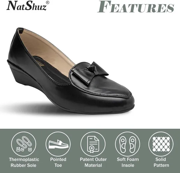 Black_Solid_Round_Toe_Patent_Leather_Casual_Bellies_For_Women