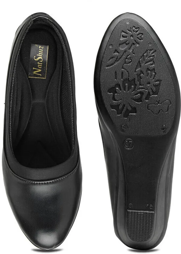 Black_Solid_Round_Toe_Synthetic_Casual_Bellies_For_Women