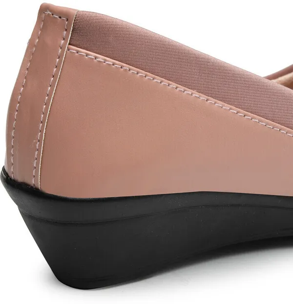 Pink_Women_Solid_Round_Toe_Synthetic_Casual_Bellies